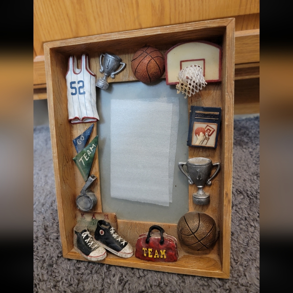 Basketball Picture 4 x 6 picture frame